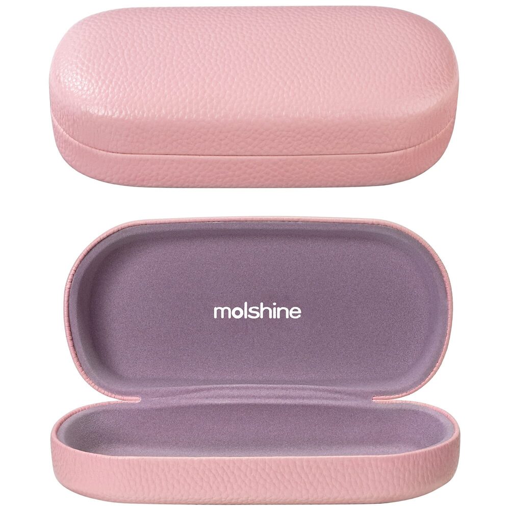 4831 Hard Shell Leather Sunglasses Case,Classic Large Glasses Case
